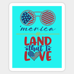 Land That I Love Sticker